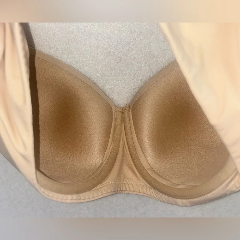SKIMS Full Coverage Bra NEW Fits Everybody 40DD Tan Brown Comfy Support 40DD 40E - Picture 9 of 12